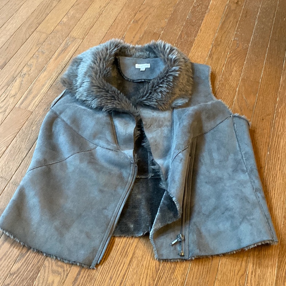 Fuzzy vest
